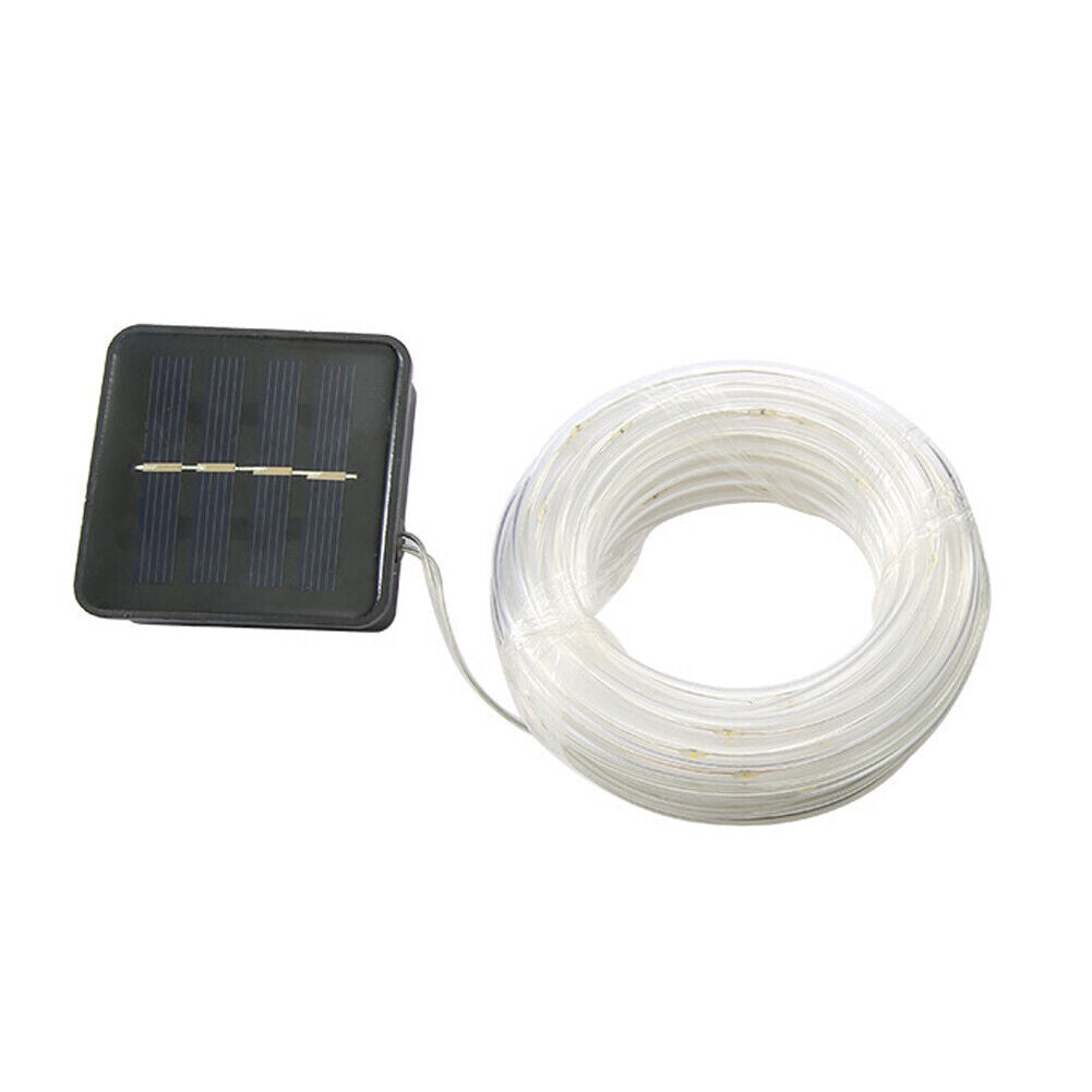 US 33FT 100 LED Strip Rope Light Tube String Outdoor Garden Party Decoration