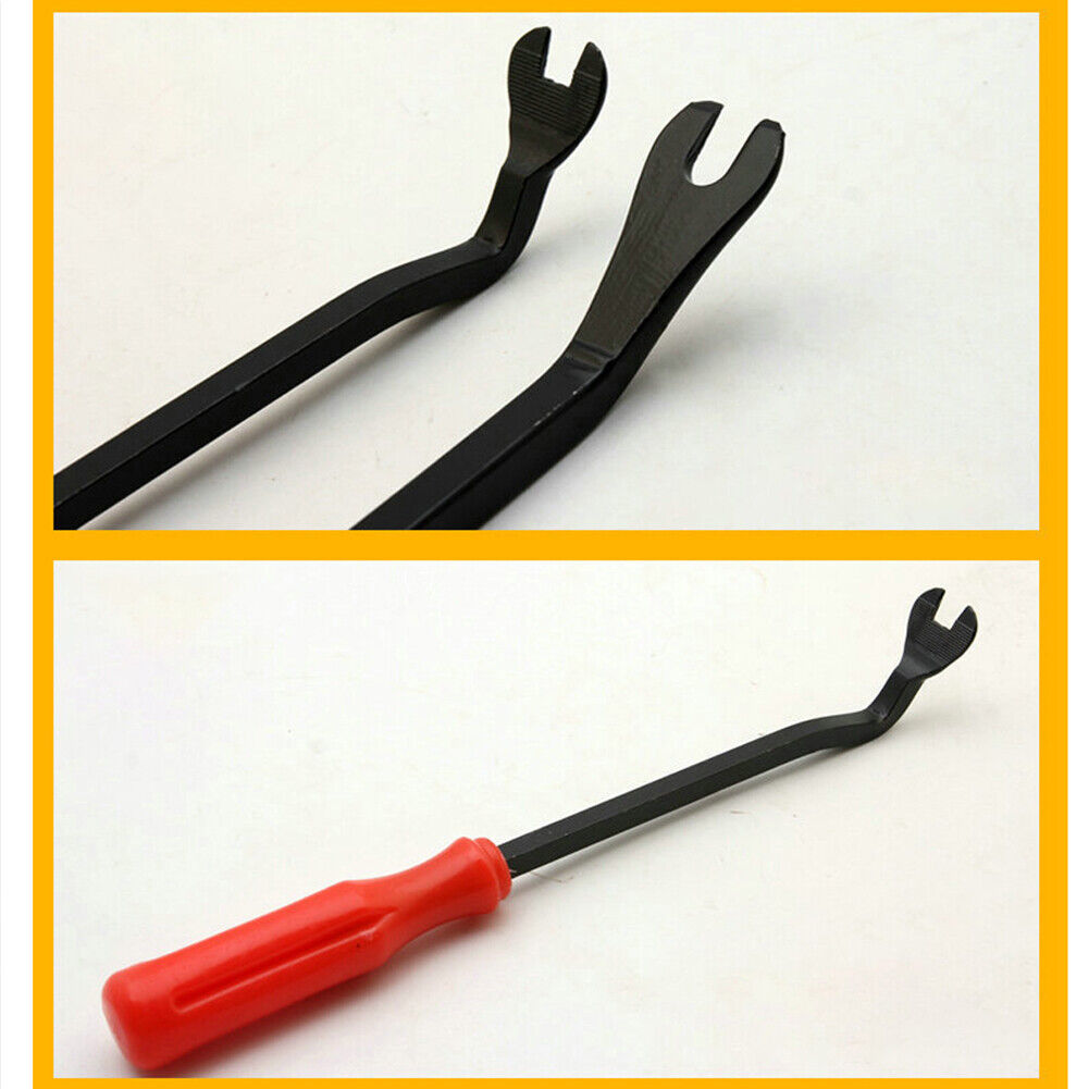 US 1-2 Pc Car Door Panel Remove Body Retainer Clip Auto Trim Upholstery Pry Tool