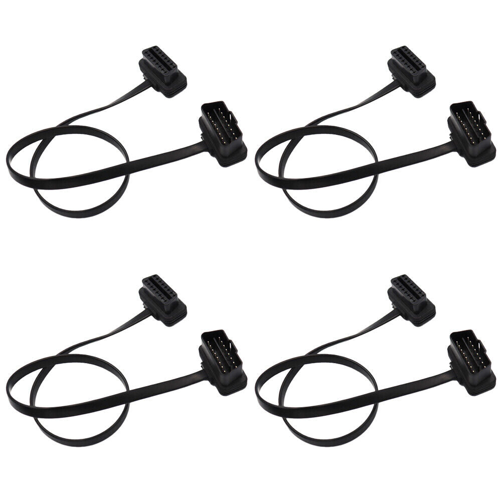 US OBD2 16 Pin Male to Female Socket Plug ELM327 Diagnostic Extension Cable Lead