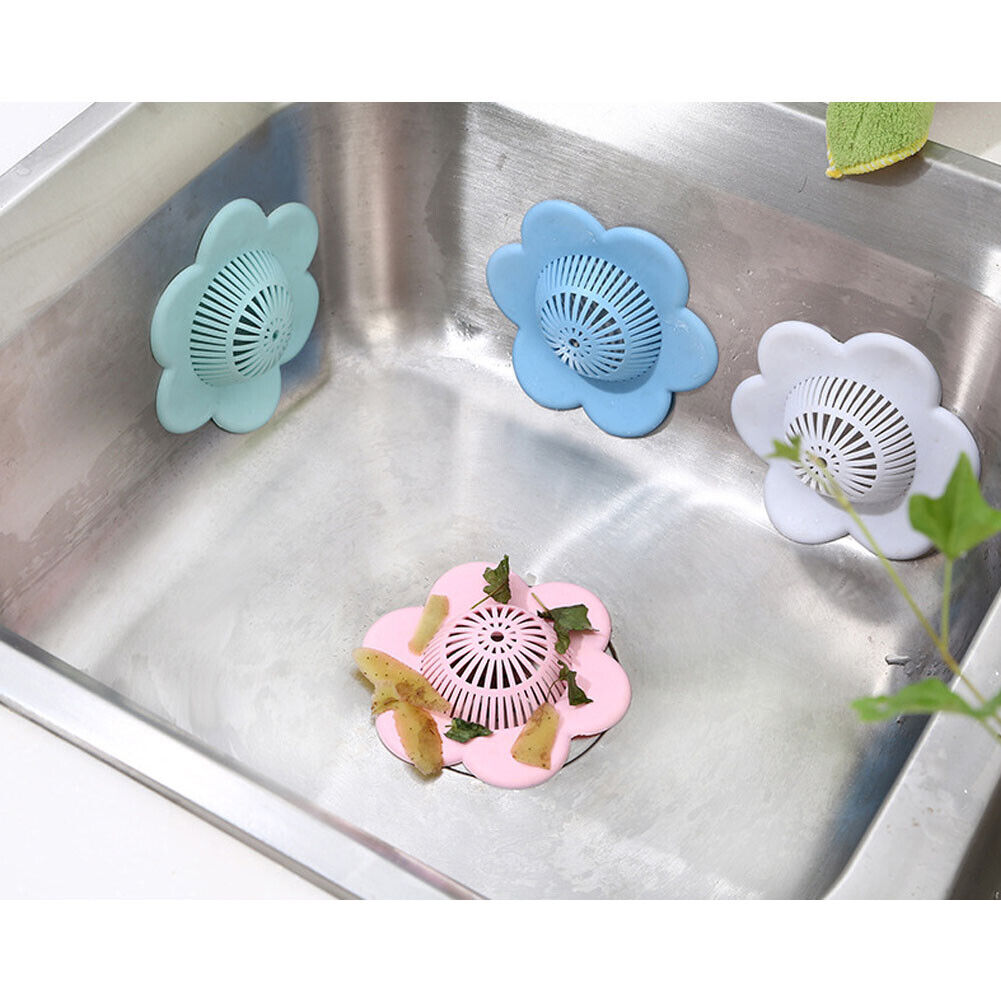 US Hair Catcher Silicone Hair Stopper Shower Drain Covers Bathtub Shower Drain