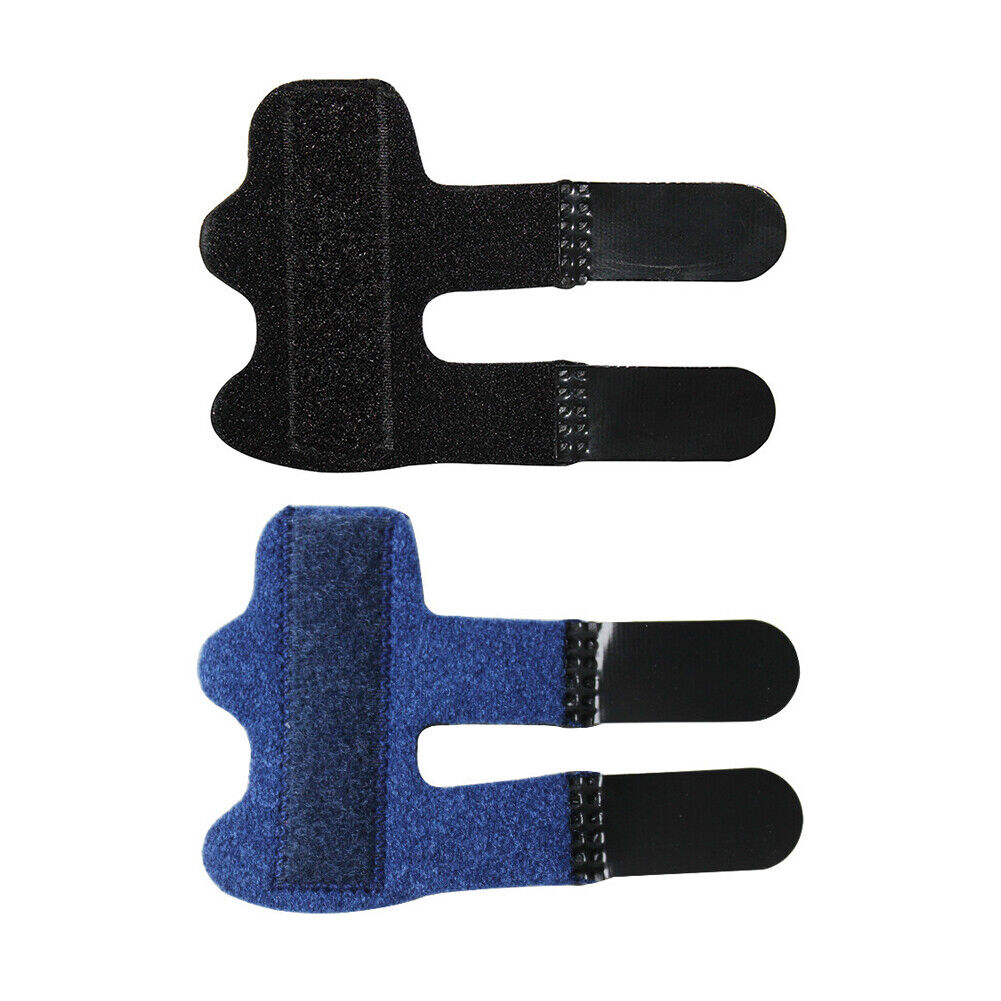 US 2~4Pc Trigger Finger Splint Adjustable Fixing Belt Finger Straightening Brace