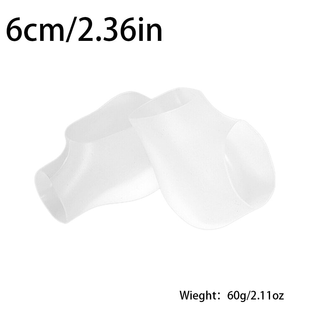 US Concealed Footbed Enhancers Invisible Height Increase Silicone Insoles Pads