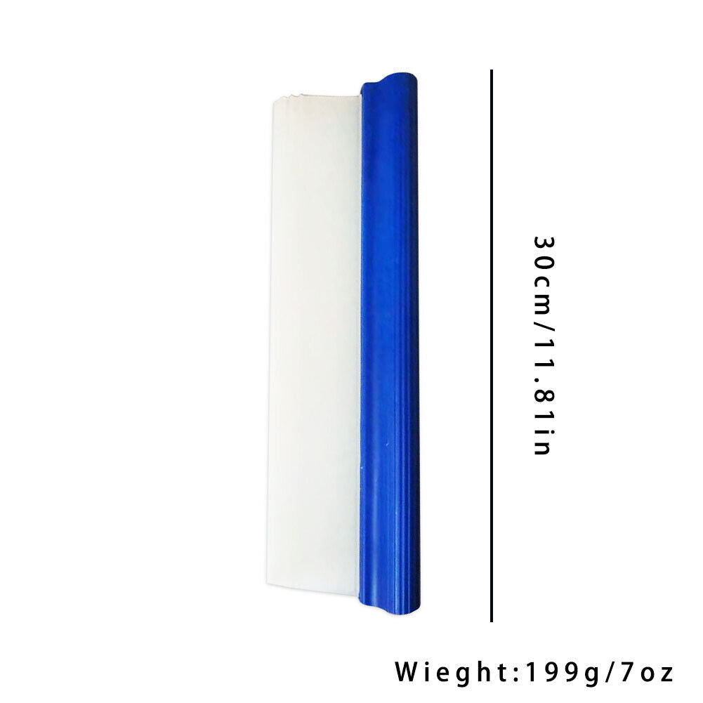 US 1-2 Pc Professional Automotive Wiper Blade Squeegee Silicone Water Car Drying