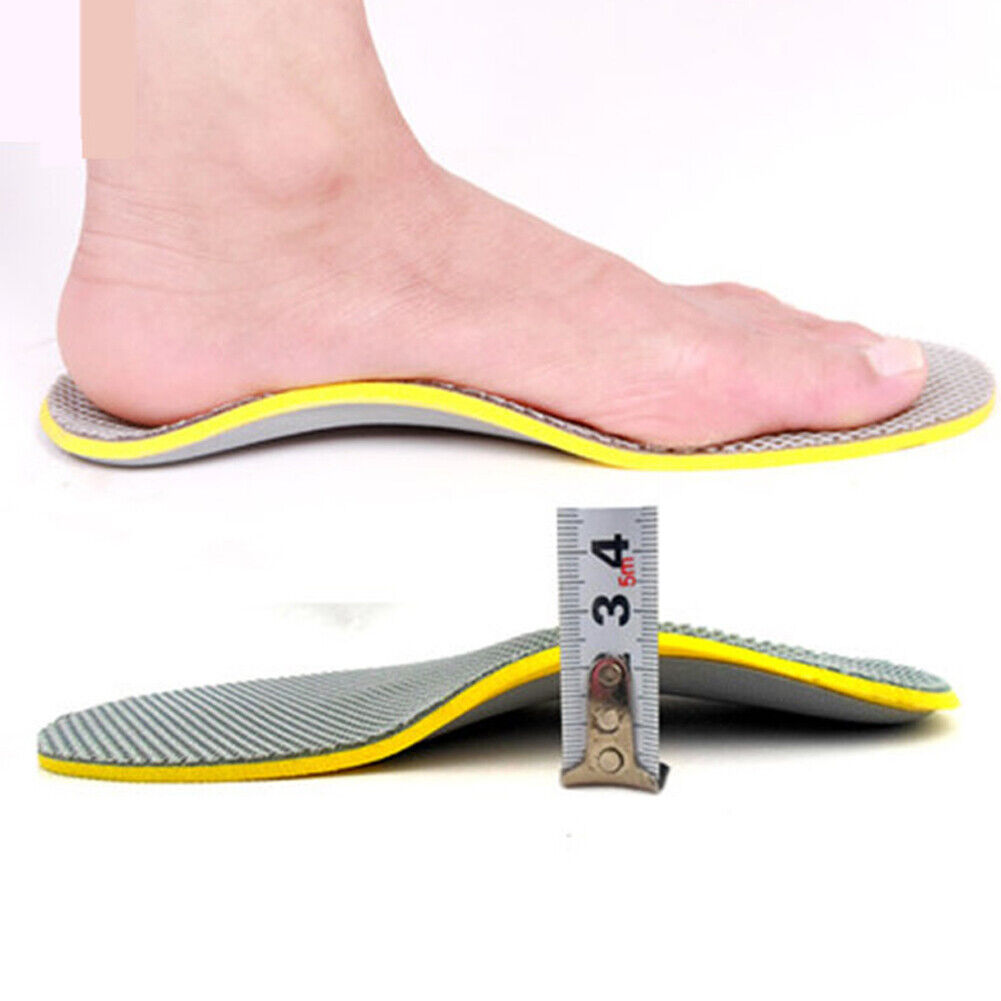 US 2-4 Pairs Orthotic Premium Shoe Insole Arch Support Insert High Pad Women Men