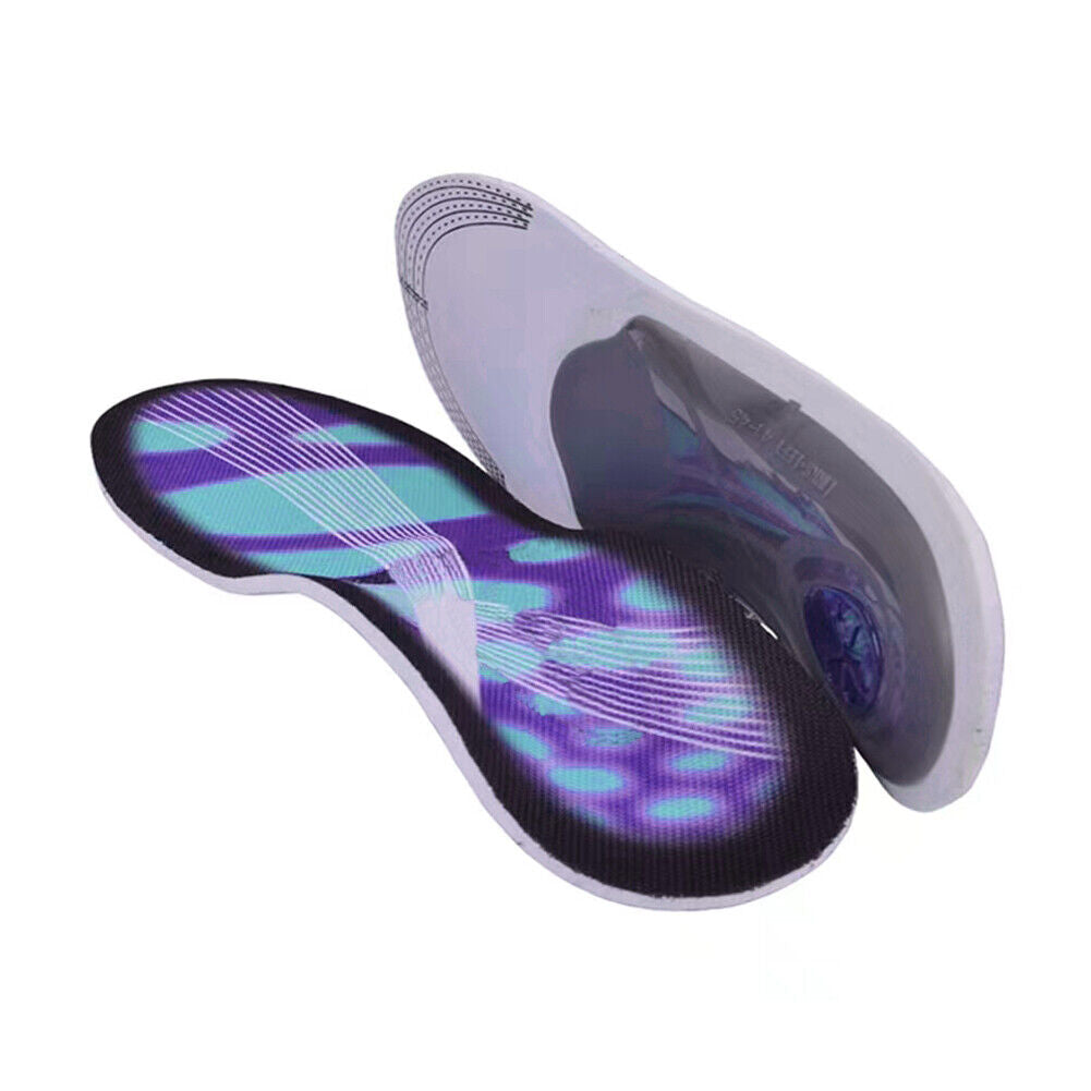 US 1-2Paris Orthotic Shoe Insole Arch Support Insert Flat Feet Plantar Fasciitis