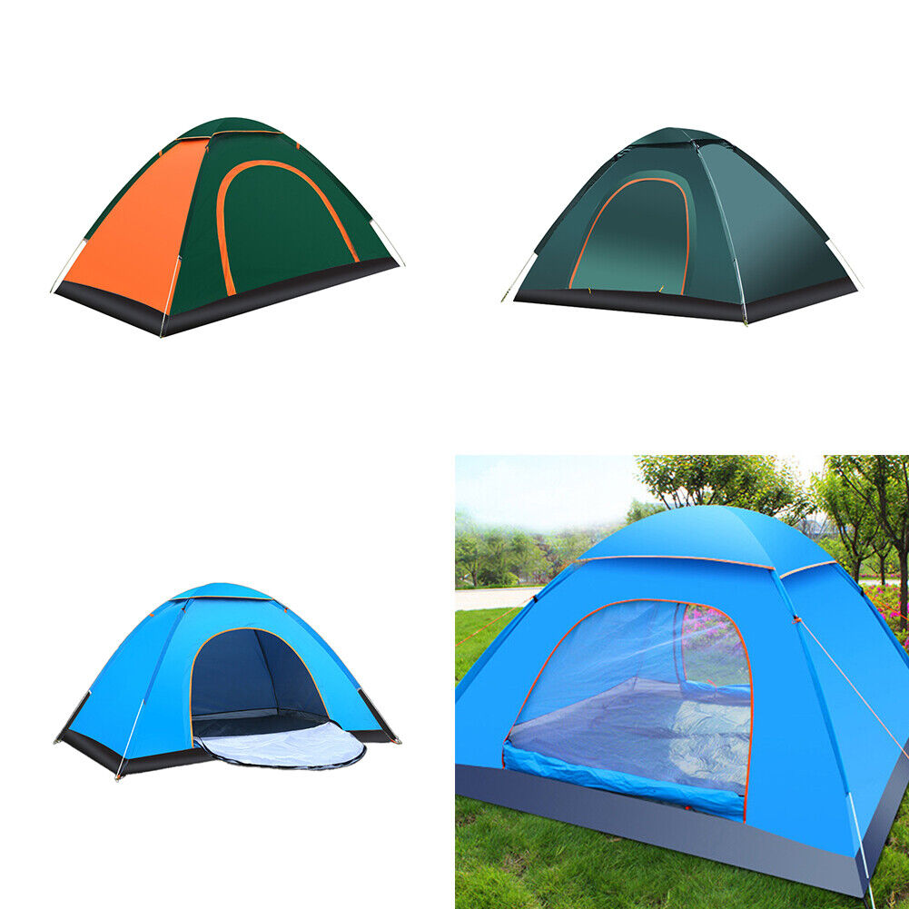 US 2-3 Person Camping Tent Waterproof Hiking Canopy Shelter Outdoor Pop Up Tent