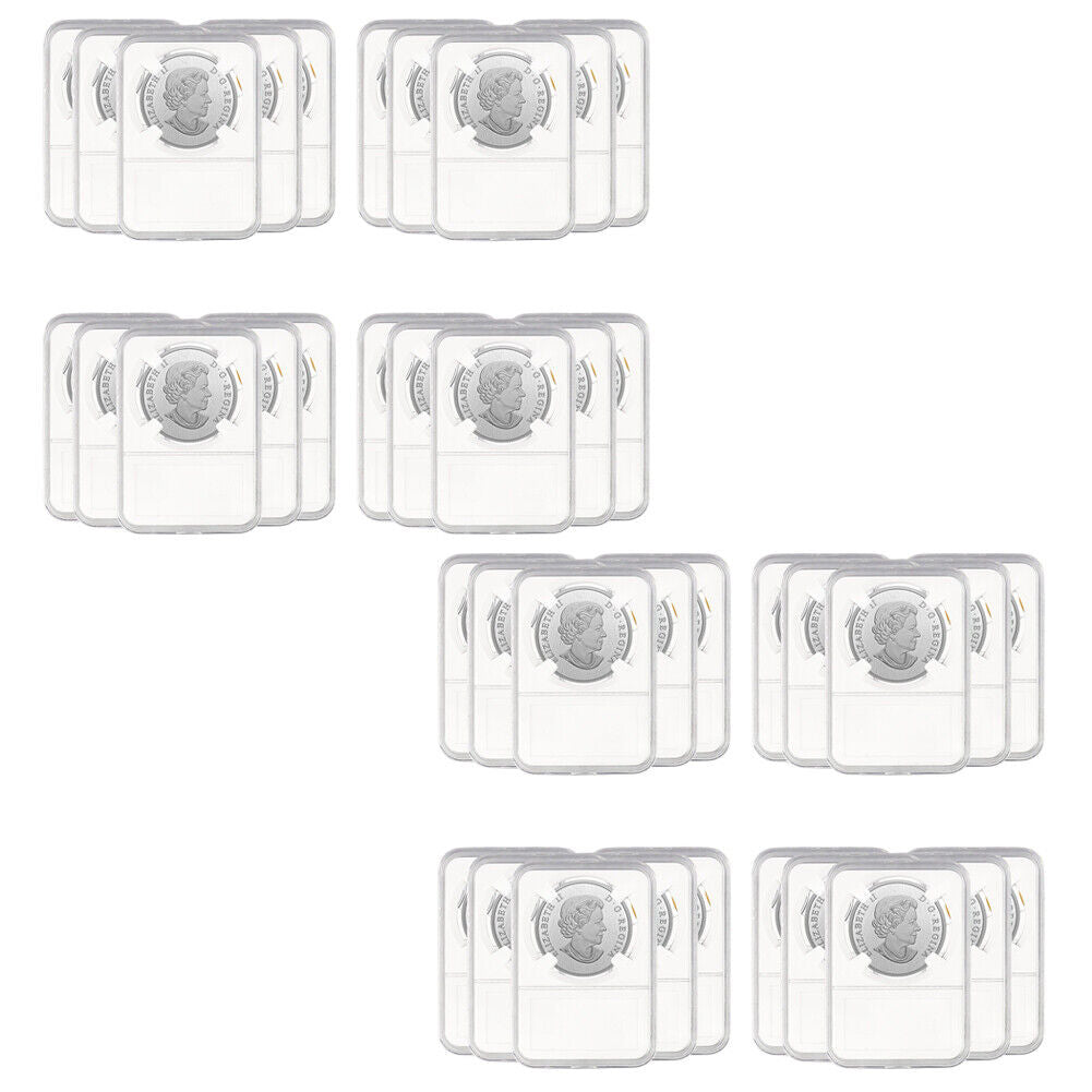 US 20-40 Pcs Coin Slab Display Holder Storage 40mm for AMERICAN SILVER EAGLE 1oz
