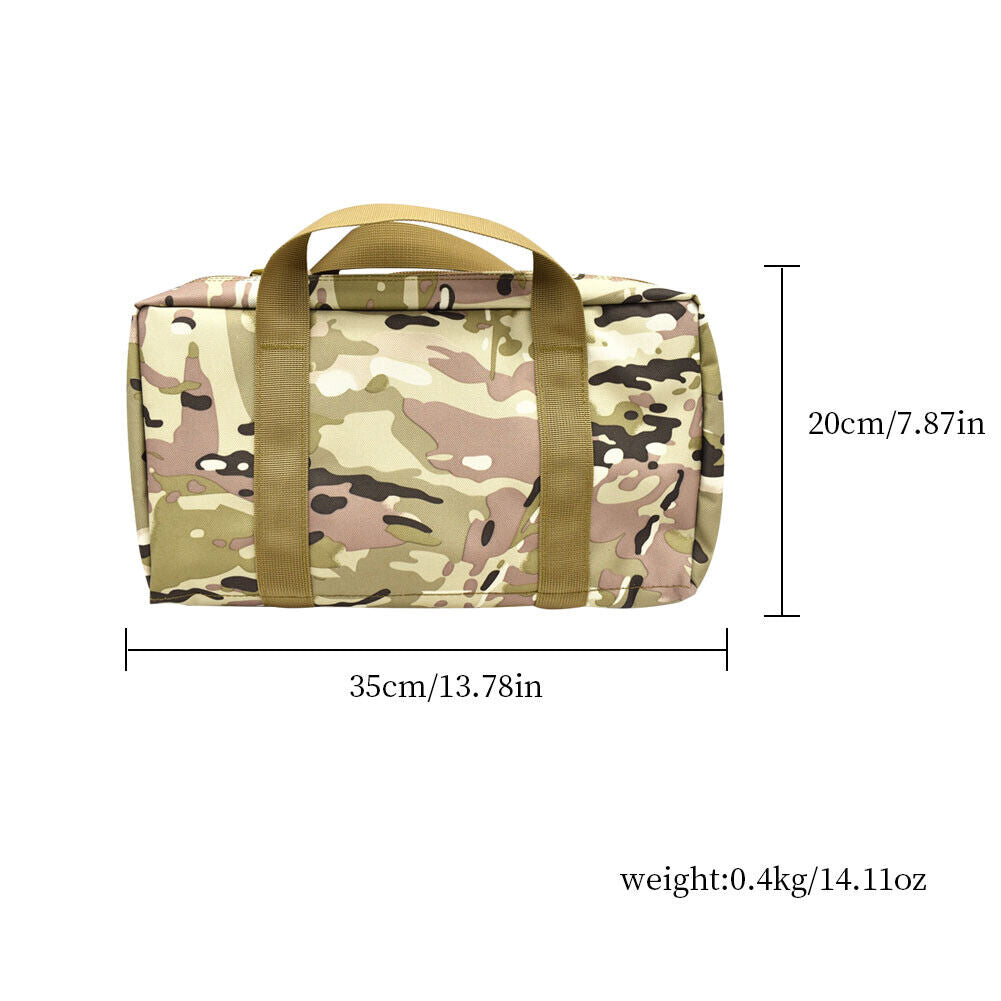 US 1-2 Pc Hunt Shoot Range Gun Magazine Carry Pouch Tactical Pistol Handgun Bag