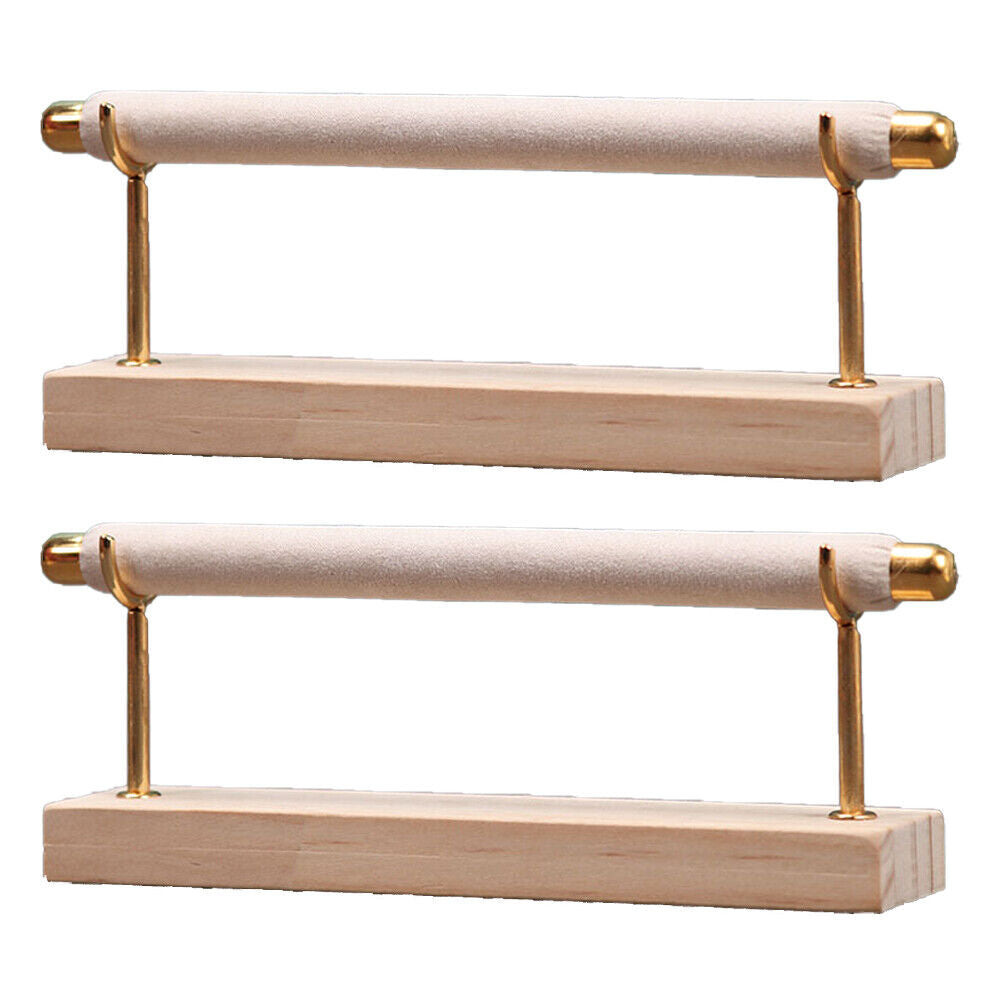 US 1-2 Ring Display Holder Detachable Tier Rack Jewelry Storage Organizer Tower