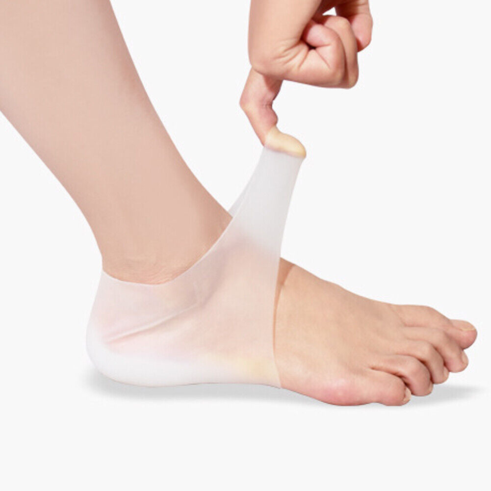 US Concealed Footbed Enhancers Invisible Height Increase Silicone Insoles Pads