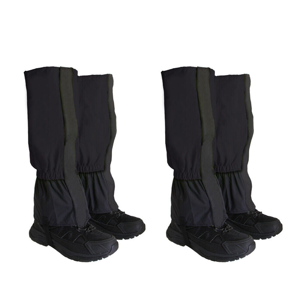 US Fashion Hiking Waterproof Leg Gaiters Kids Teen Men Women Gators Snow Boot
