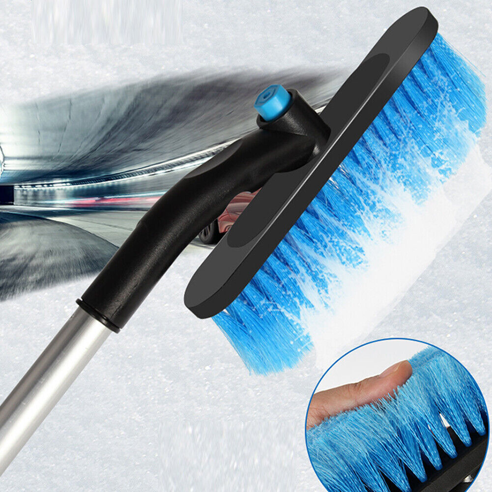 US 2 Pack Extendable Car Ice Scraper Snow Brush Windshield Window Cleaning Kit