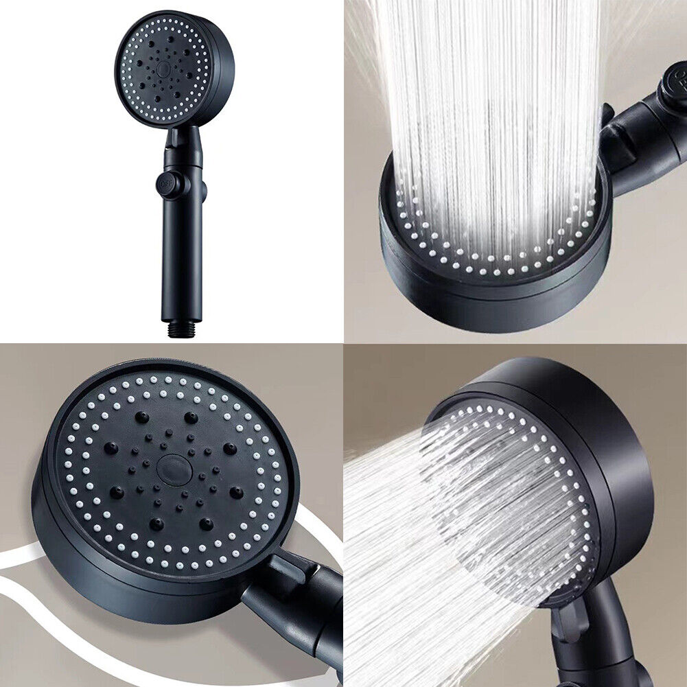 US 2-4Pc High-Pressure Shower Head Multi-Functional Sprinkler 5 Modes RV Camper
