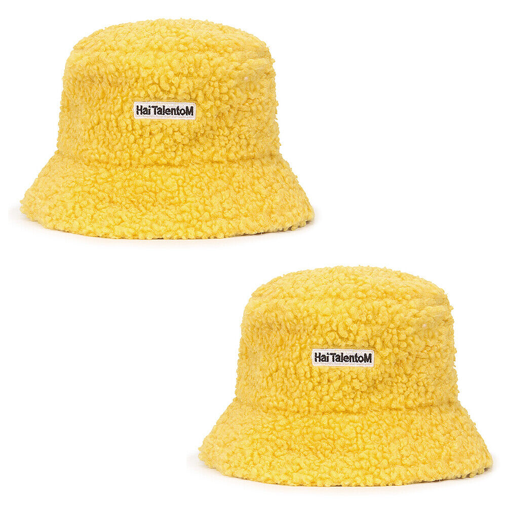 US Women Fashion Winter Bucket Hat Vintage Cloche Hats Wool Warmer Fisherman Cap