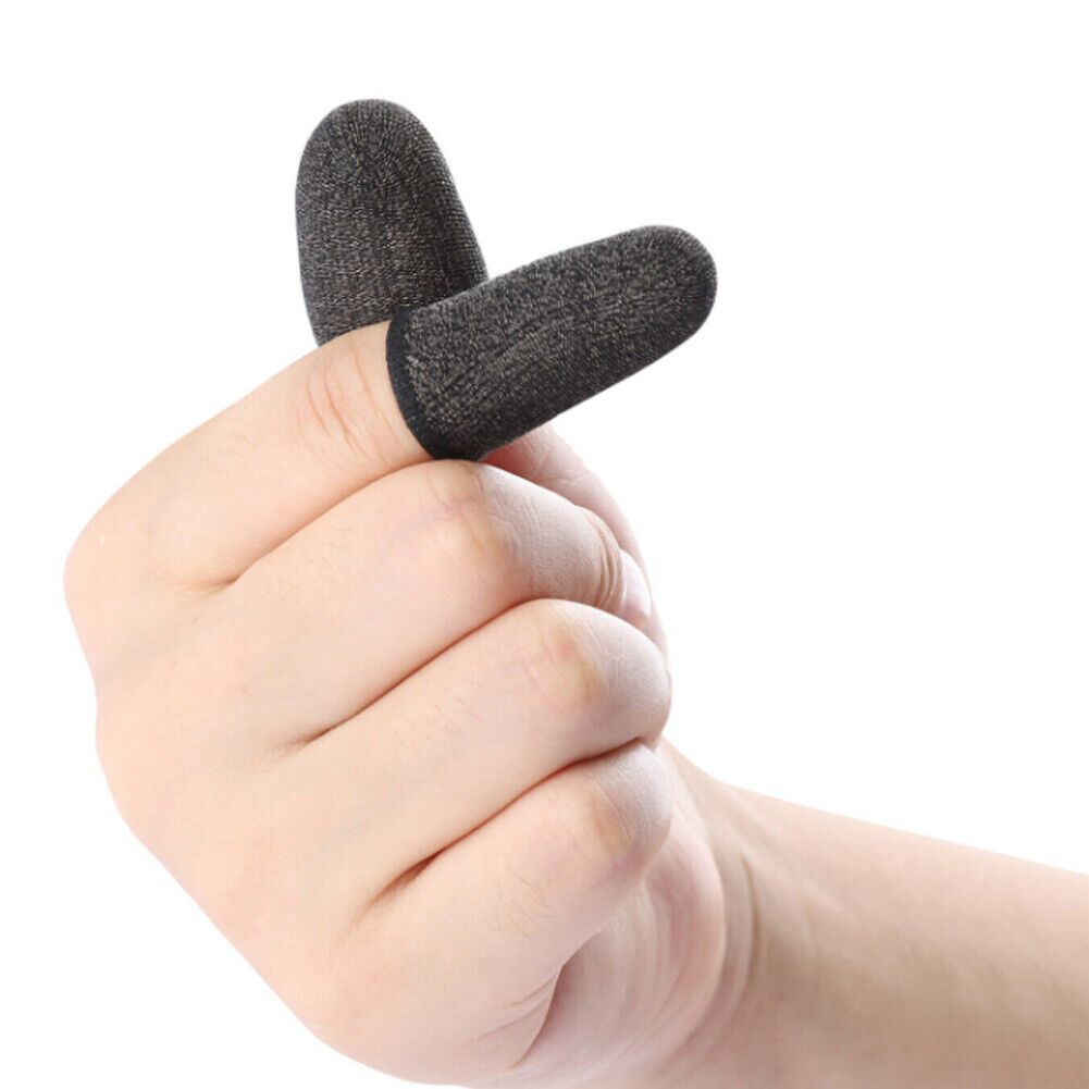 US 5-10 Paris Gaming phones Finger Sleeves Breathable Anti Sweat Ultra Sensitive