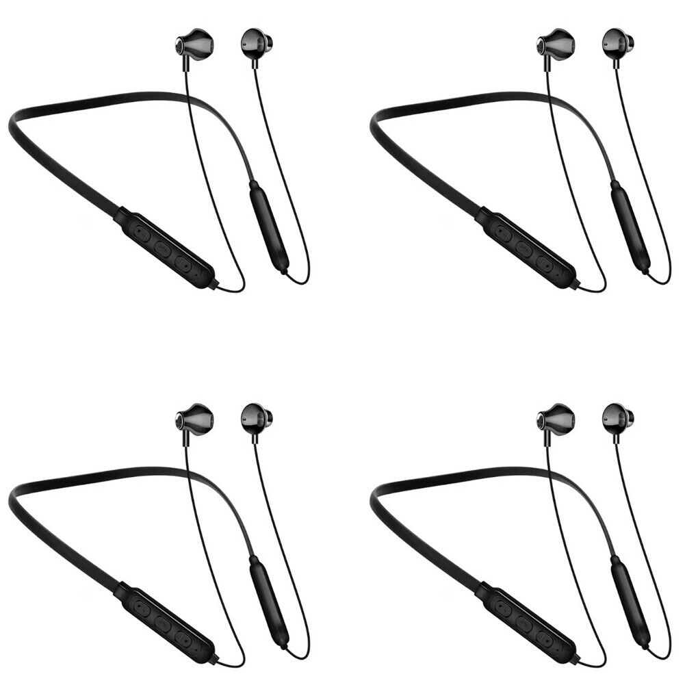 US 2-4 Pc Waterproof Bluetooth 5.0 Earbuds Stereo Sport Wireless in Ear Headset