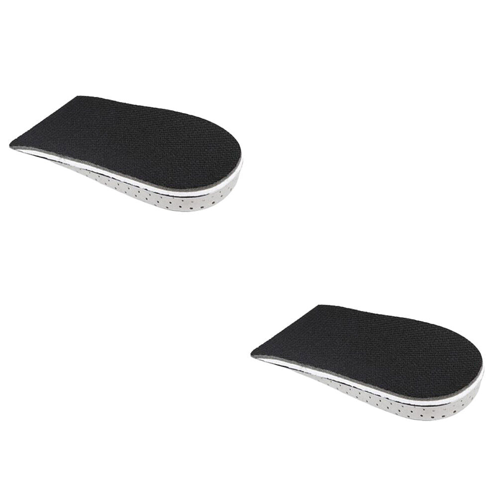 US 2-4 Pairs Men Women Invisible Height Increase Insoles Heel Lift Taller Pad