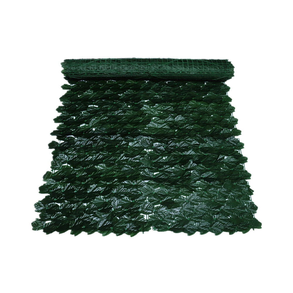 US 118"x39" Artificial Privacy Fence Wall Screen Faux Ivy Leaf Outdoor Decor