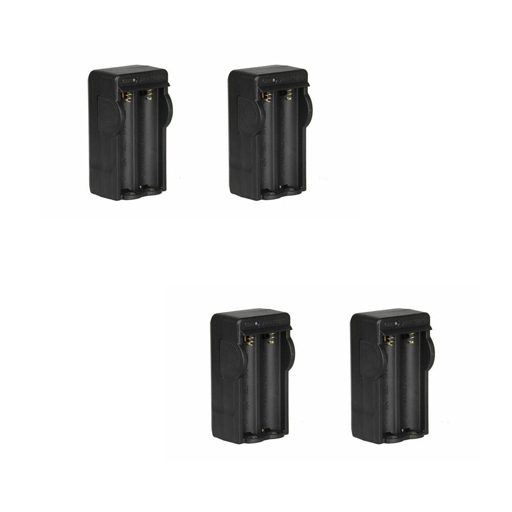 US 2-4 Pack 18650 Battery Smart Charger For 3.7V Li-ion Rechargeable Battery