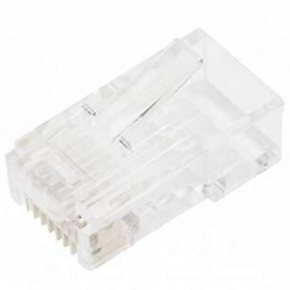 US 200 Pack Cat6 Pass Through EZ RJ45 Connector End Modular Plug UTP Cables