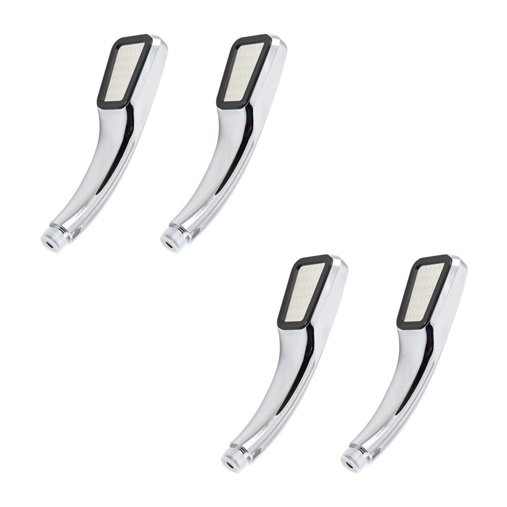 US 2-4 Pack 300 Holes High Pressure Handheld Shower Head Powerful Boosting Spray