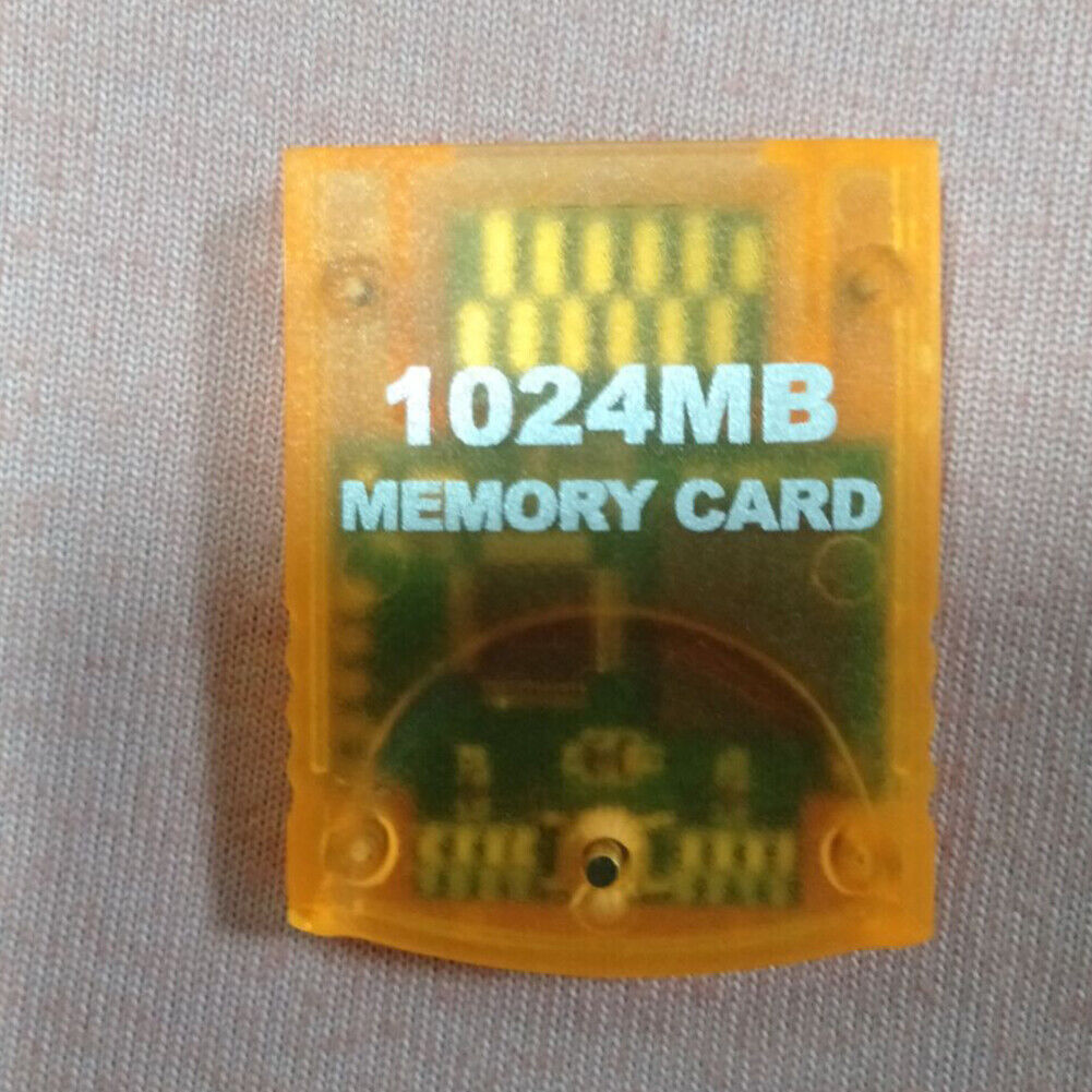 US 1024MB Memory Card for the Nintendo Wii GameCube Huge Storage 1GB