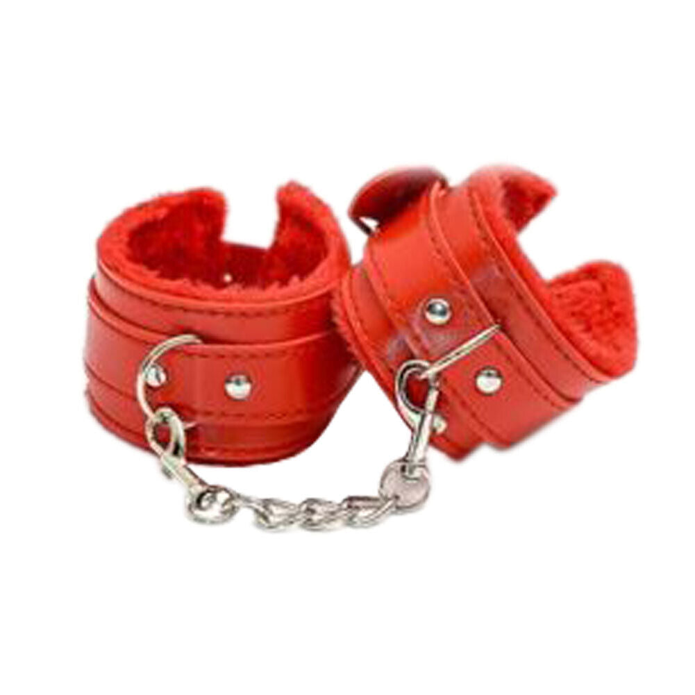 US 1-2 Pairs Couples Toy Bdsm Restraint Handcuffs Adjustable Bondage Wrist cuff