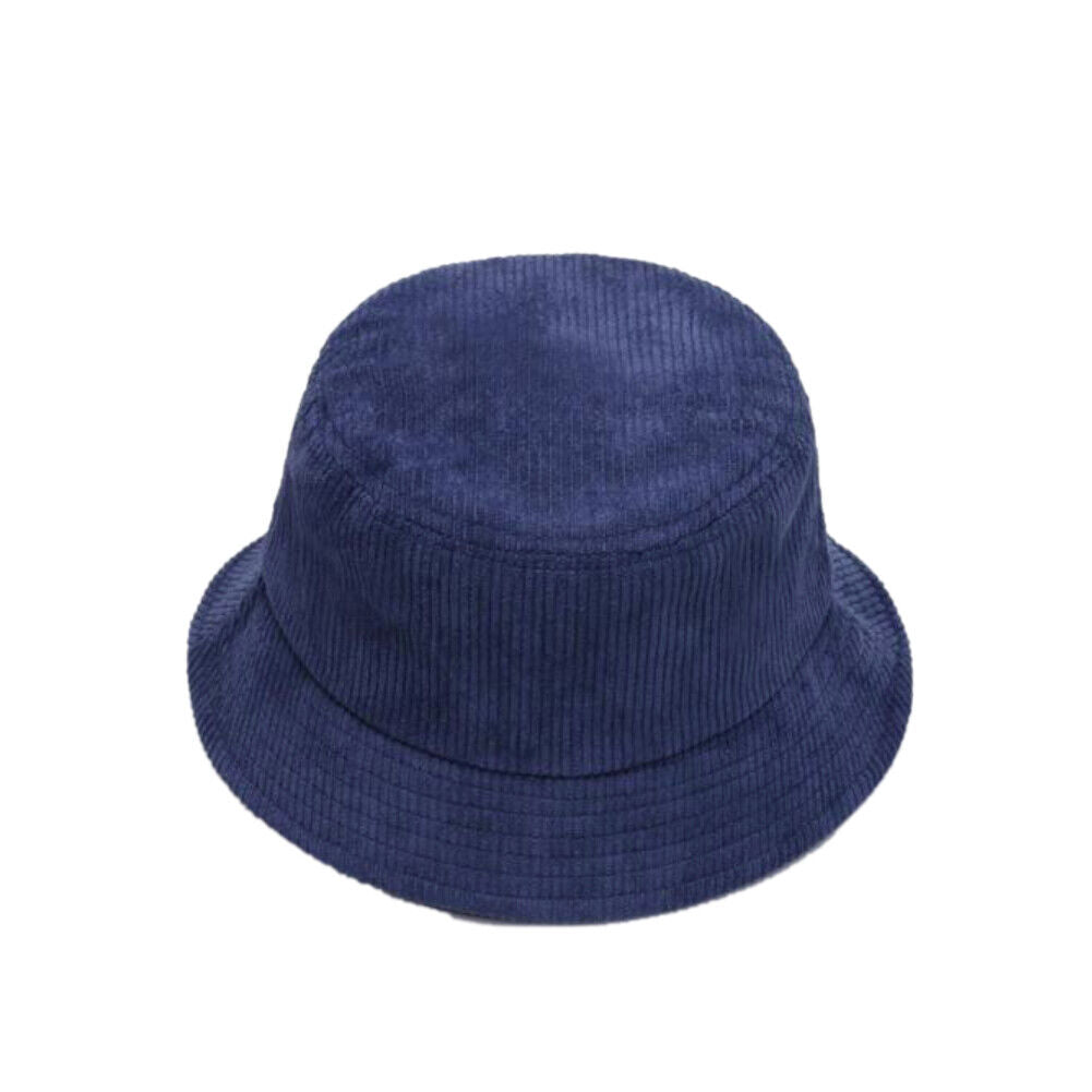 US 1-2 Pack Corduroy Bucket Hat Double Sided Fisherman's Cap Teens Men Women