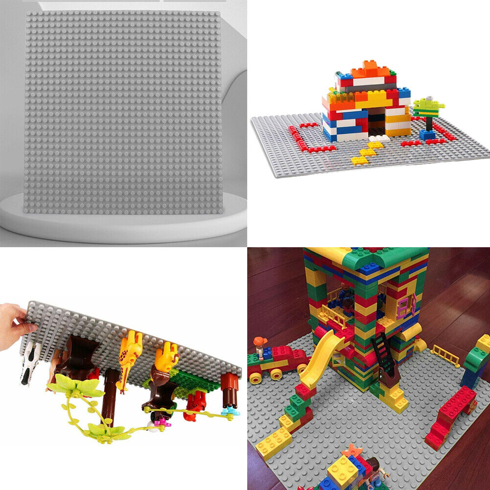 US 4-8 Pcs 10"x10" building Baseplate 32x32 Base Plate Compatible Classic Bricks