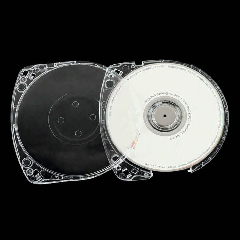 US 10Pcs Replacement Transparent UMD Game Disc Case For Sony PSP1000/2000/3000