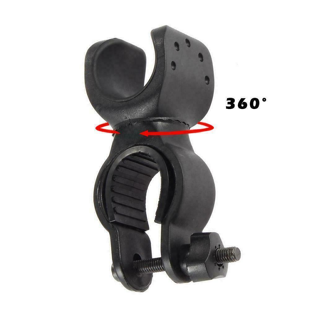 US 2-4 Pack Bicycle Head Light 10000lm LED Cycling Bike Flashlight w/ Mount Clip
