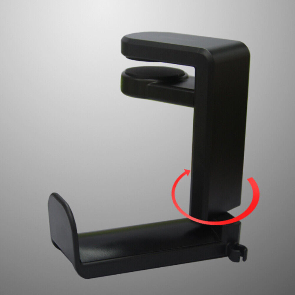 US 2-4 Pcs Gaming Headset Headphone Hook Holder Hanger Mount Adjustable Rotating