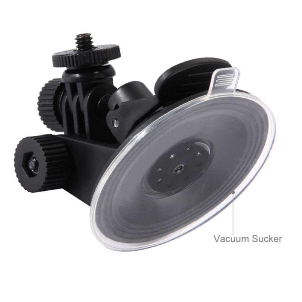 US 2-4Pc Adjustable Windshield Suction Cup CarMount Action Camera Bracket Holder