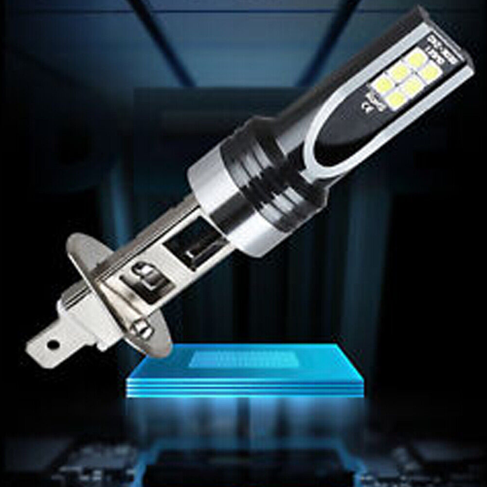 US 4-8 H1 100W 6500K LED Headlight Bulb Conversion Kit High Low Beam Super White