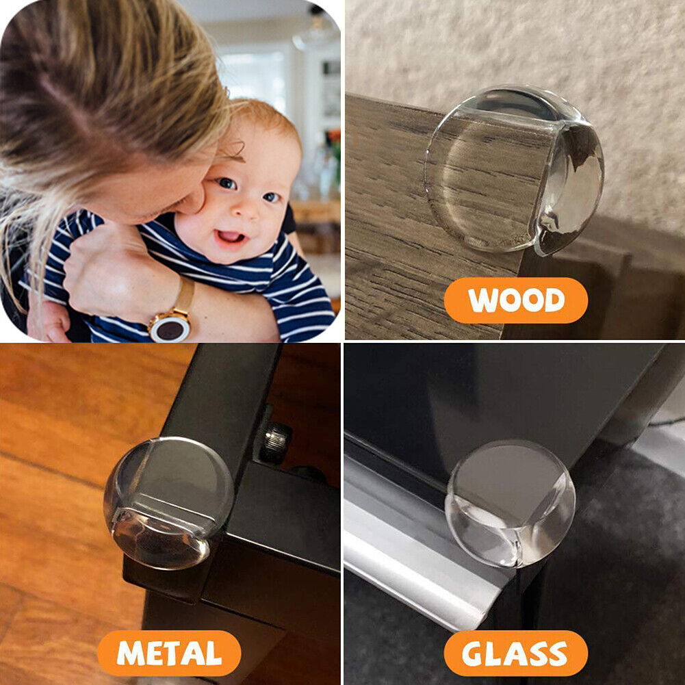US 18-36Pcs Baby Proofing Corner Protector Guards Furniture Against Sharp Corner