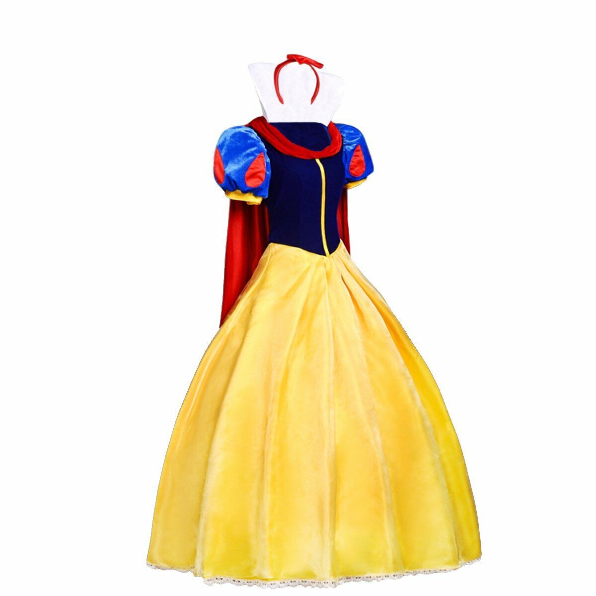 Angelaicos Womens Princess Costume Dress Cloak Headband
