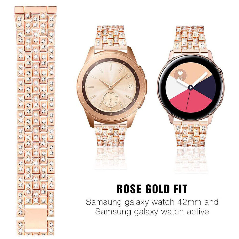US Luxury iWatch Strap Metal Diamond For Apple Watch Series 1 to 7 38/40/42/44mm