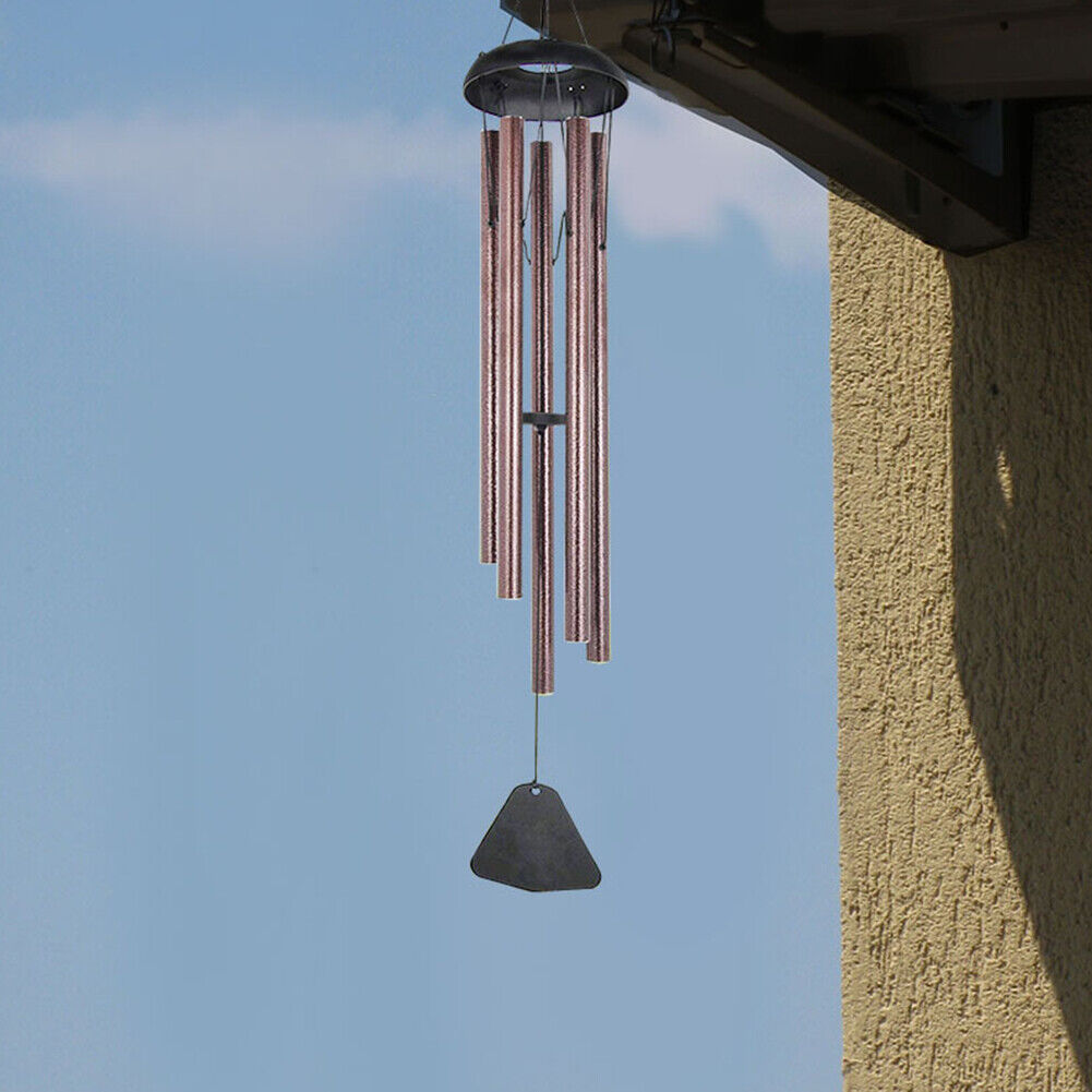 US 36 inch Wind Chimes Outdoor Deep Tone Windchime Adjustable Tuned Garden Decor