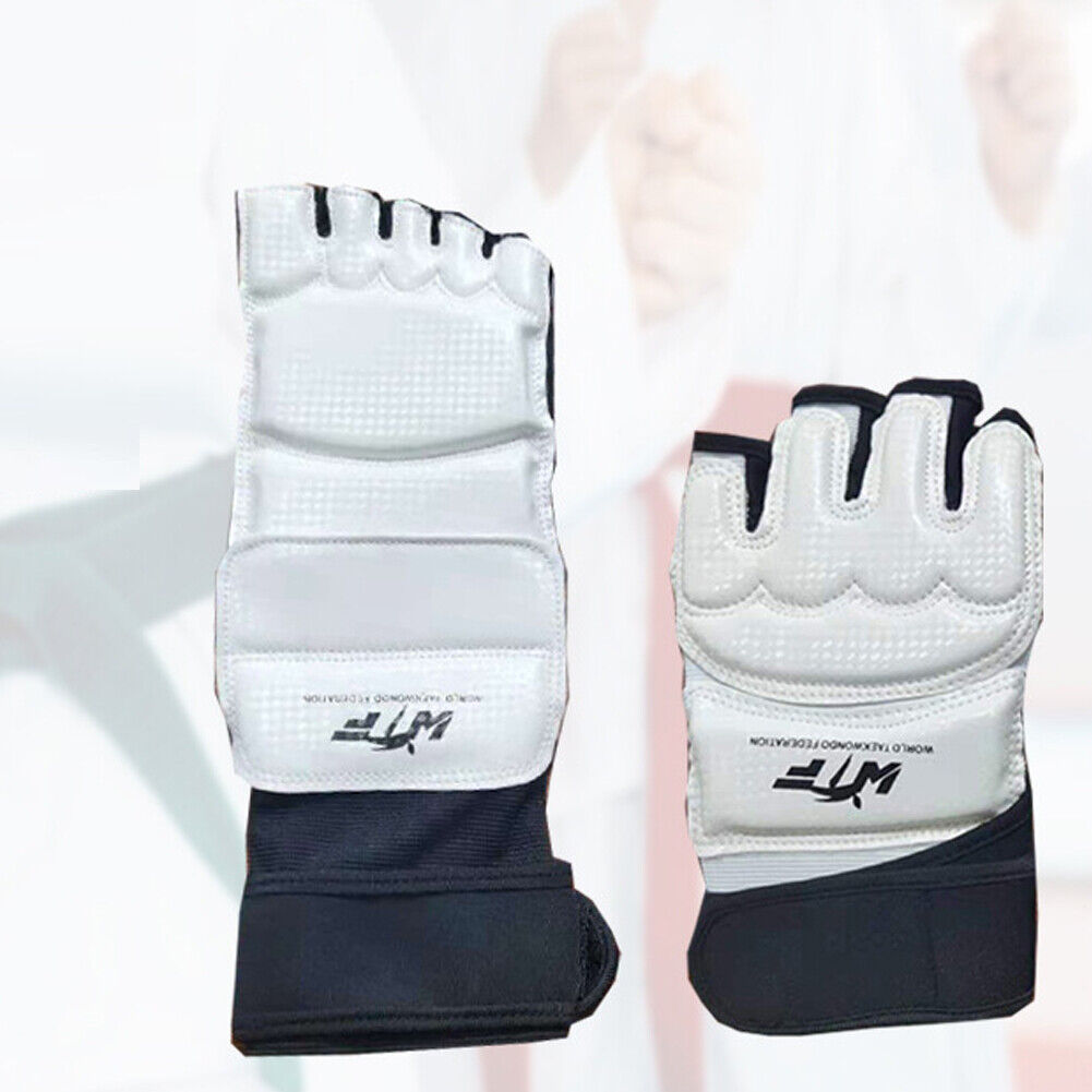 US 1-2Pairs TaeKwonDo Foot Guard Protector TKD Martial Arts Sparring Instep Gear