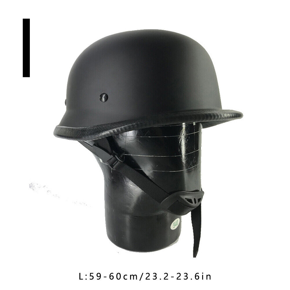 US German Style Novelty Shorty Helmet Motorcycle Half Helmet S/M/L Half Cap