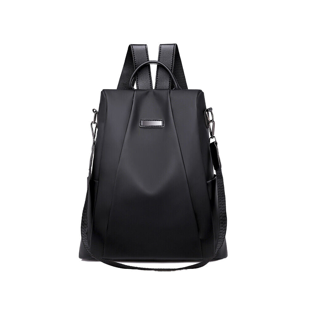 US 1-2 Pack Women Anti-Theft Backpack Waterproof Rucksack Ladies School Travel