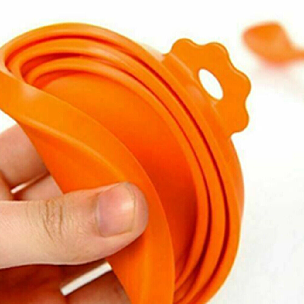 US 8-16 Pcs Pet Food Can Cover Silicone Reusable Cap Lids for Dog and Cat Food