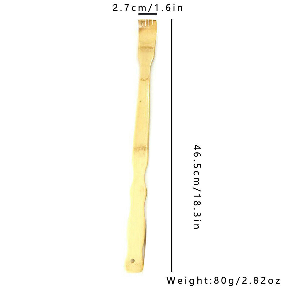 US 3-6 Pack Bamboo Wood Back Scratcher Self-Massager Good Practical Novel Gifts