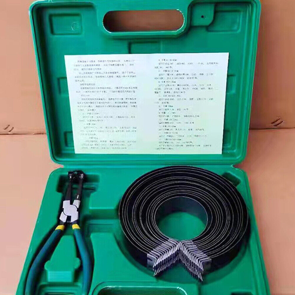 US Professional Piston Ring Compressor Cylinder Installer Pliers & 14 Band Kit