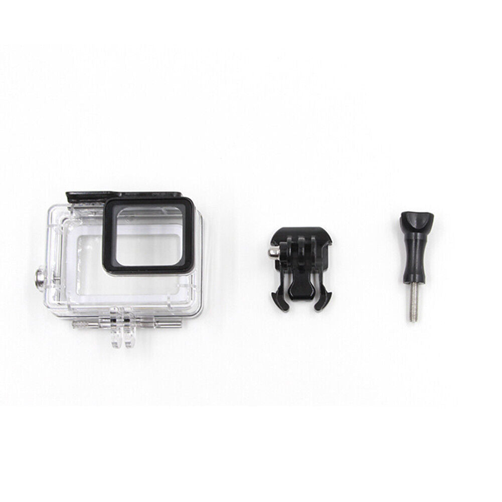 US 1-2Pc GoPro HERO5, HERO6, HERO7 Waterproof Housing Case Protective 45M Dive