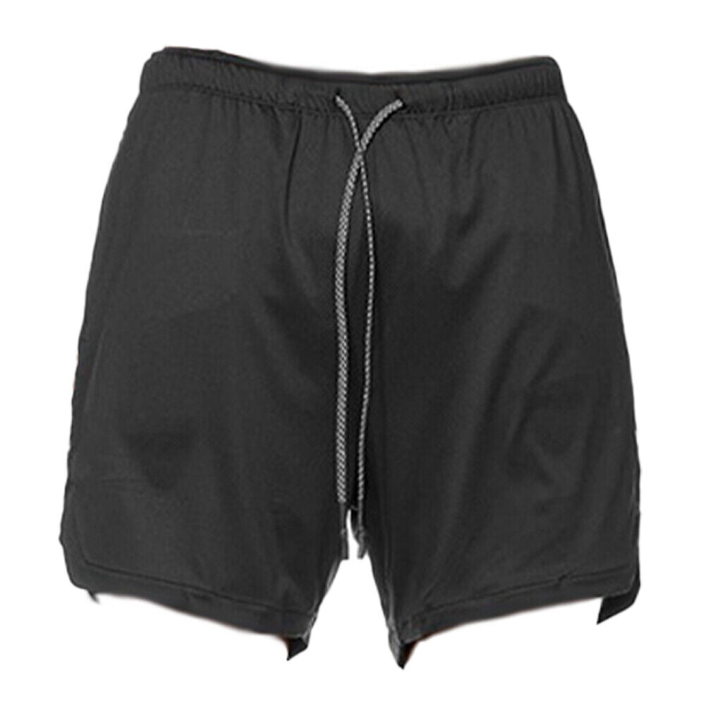 US Men's Sports Training Running Bodybuilding Workout Fitness Shorts Gym Pants