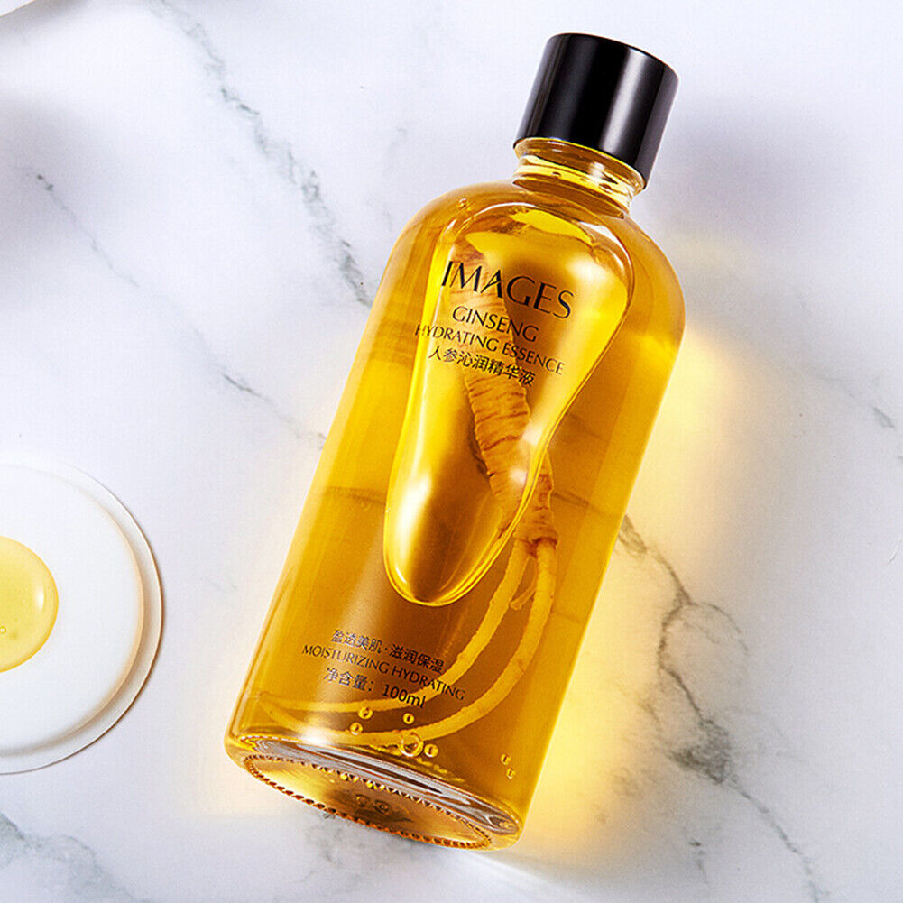 US 1-2 Pack 3.3oz/100ml Anti-Aging Ginseng Face Serum Anti-wrinkle Brightening