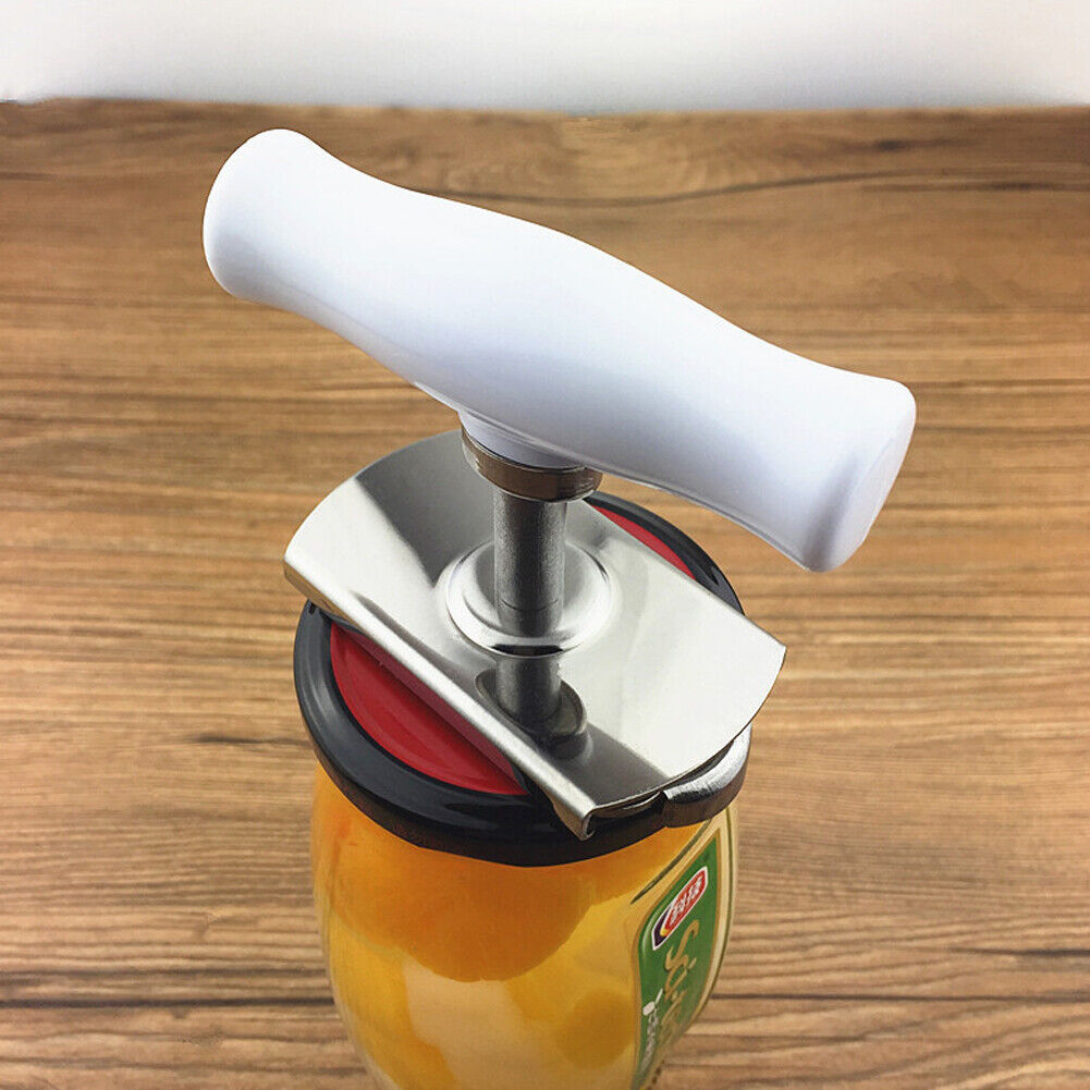 US 1-2 Pc Adjustable Jar Bottle Opener Multifunctional Stainless Steel Grip Tool