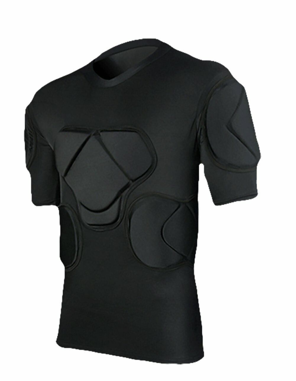 Men's Padded Protective Gear Set for Soccer Basketball Paintball Rib Protector
