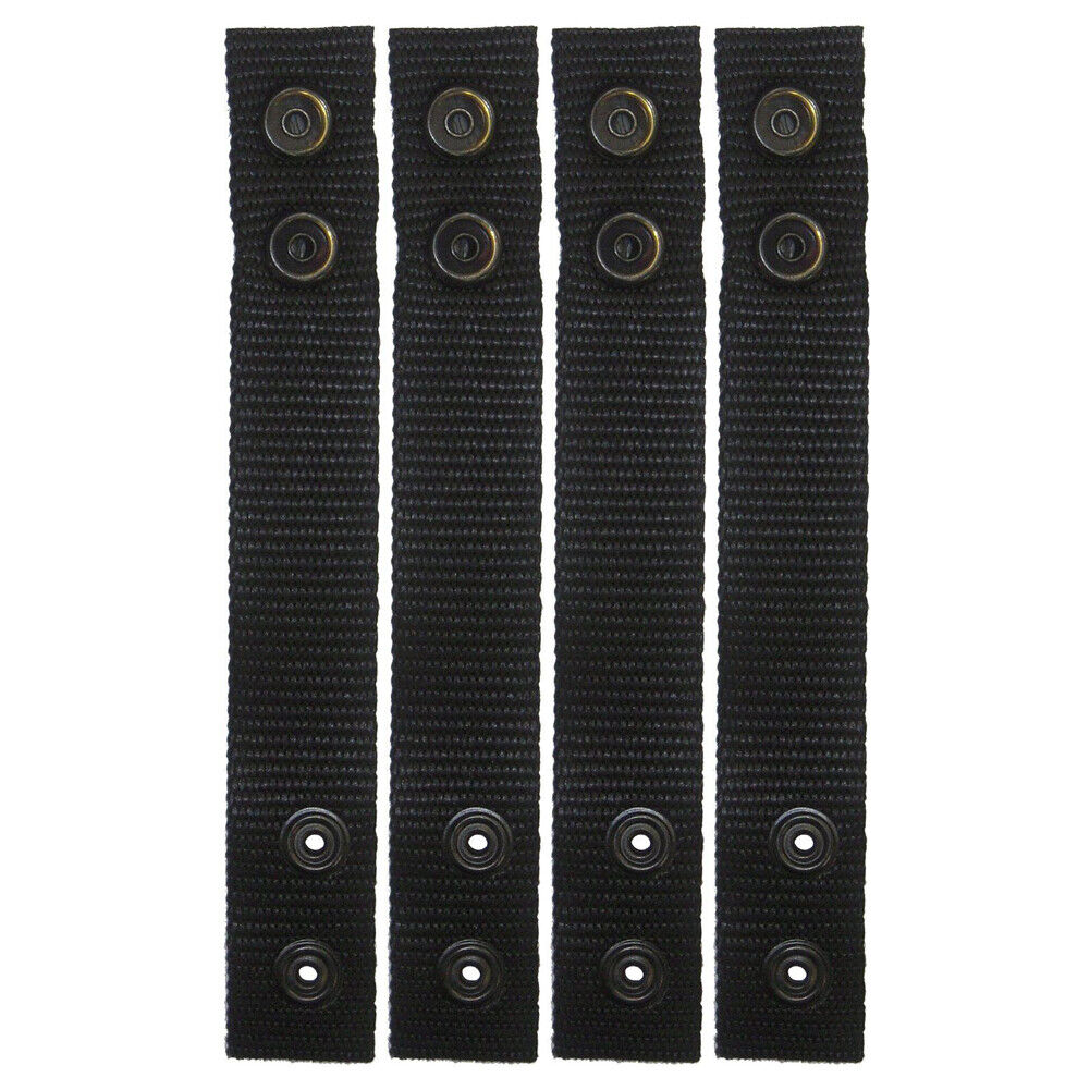 US 12-24 Pack Double Snap Belt Keeper Tactical Belt Security Police Belt Fixing